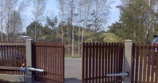 Купить распашные ворота из штакетника Сатка, цена от 2781 руб.